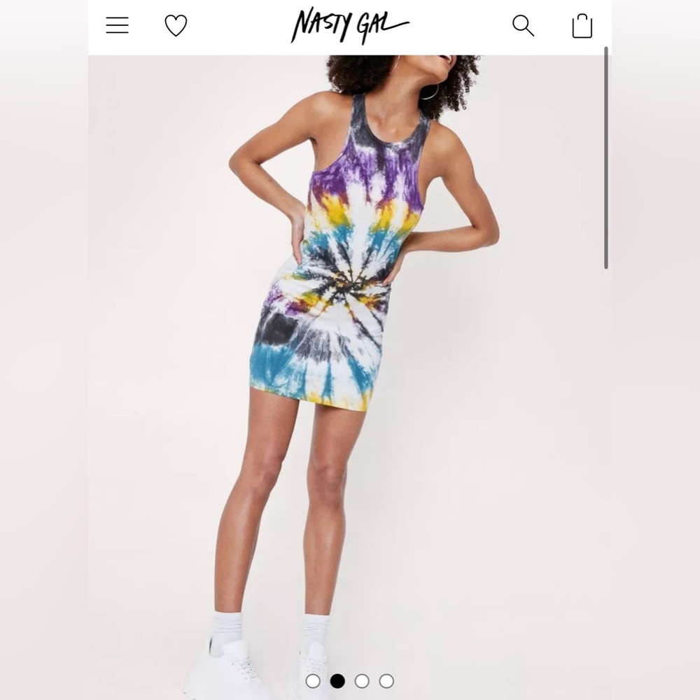 Tie Dye T-shirt Dress